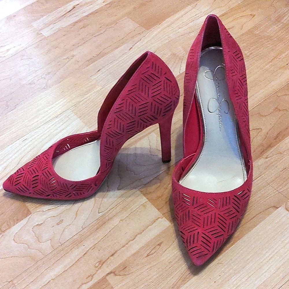 Jessica Simpson Womens Charie Pointed Toe D-orsay Pump 8.5